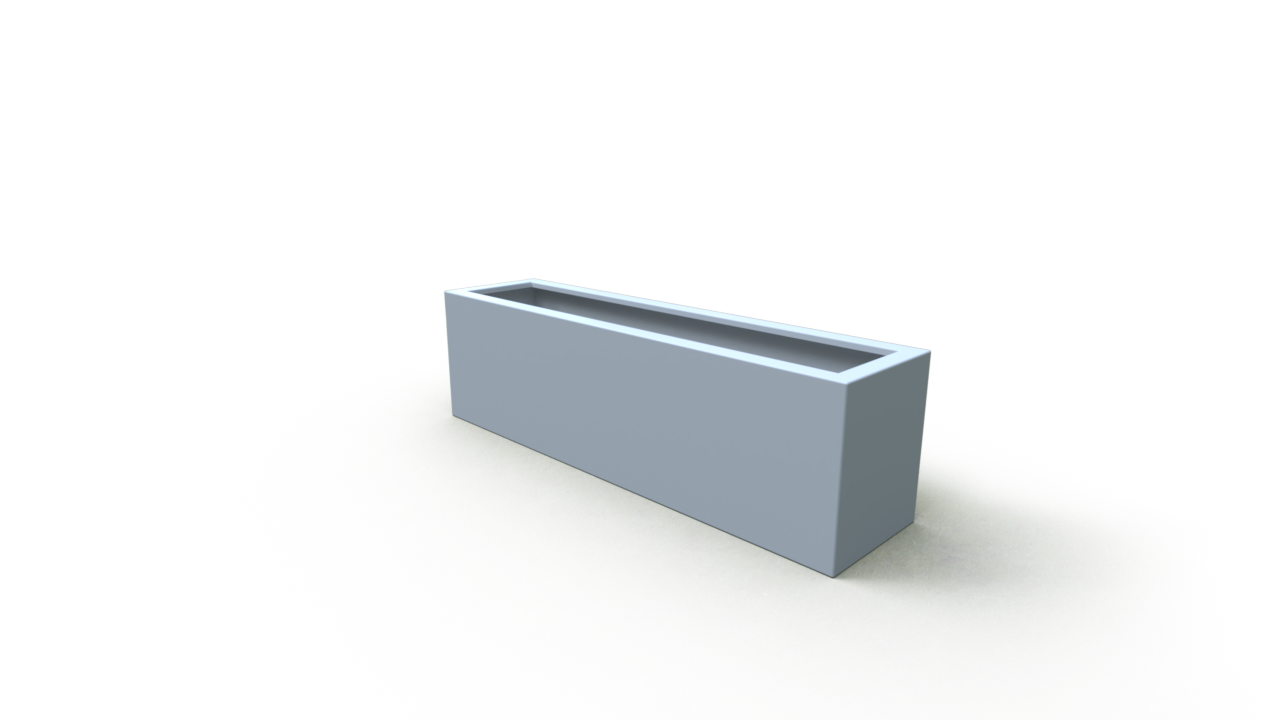 4 Ft Aluminum Garden Planter