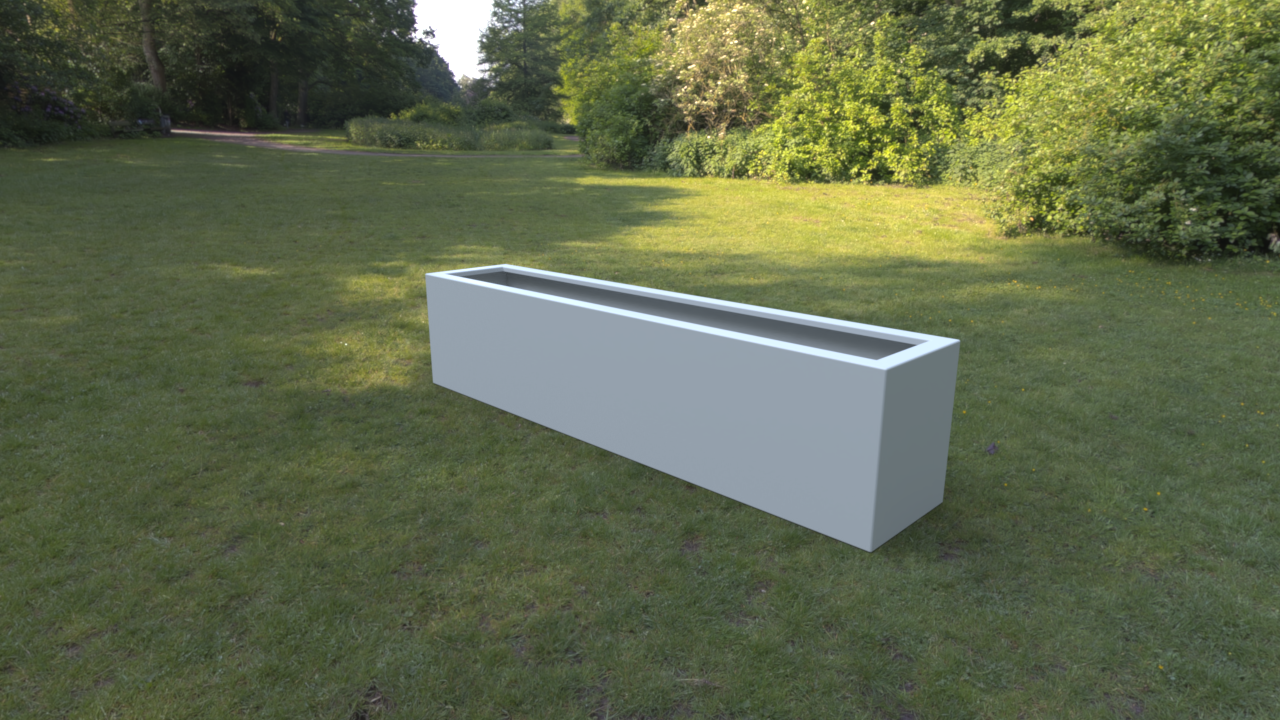 5 Ft Aluminum Garden Planter